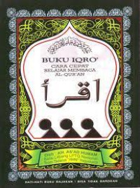 Image of Buku Iqro' Cara Cepat Belajar Membaca Al-Qur'an