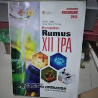 Kumpulan Rumus XII IPA Berdasarkan Kurikulum 2013