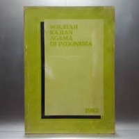 Image of Wilayah Kajian Agama di Indonesia